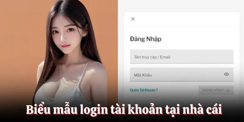 Biểu mẫu login tài khoản tại nhà cái Biểu mẫu login tài khoản tại nhà cái